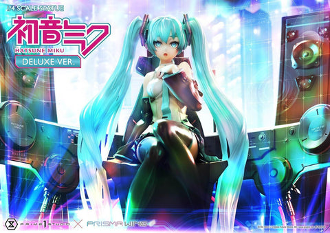 [Prime 1 Studio] Prisma Wing (PWPCL-07DX): Piapro Characters - Hatsune Miku 1/4 Statue (Deluxe Ver.)