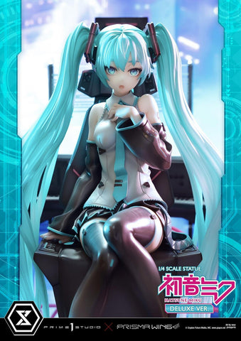 [Prime 1 Studio] Prisma Wing (PWPCL-07DX): Piapro Characters - Hatsune Miku 1/4 Statue (Deluxe Ver.)