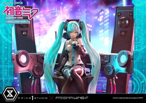 [Prime 1 Studio] Prisma Wing (PWPCL-07DX): Piapro Characters - Hatsune Miku 1/4 Statue (Deluxe Ver.)