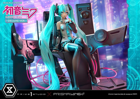 [Prime 1 Studio] Prisma Wing (PWPCL-07DX): Piapro Characters - Hatsune Miku 1/4 Statue (Deluxe Ver.)