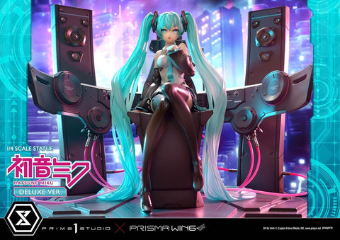 [Prime 1 Studio] Prisma Wing (PWPCL-07DX): Piapro Characters - Hatsune Miku 1/4 Statue (Deluxe Ver.)