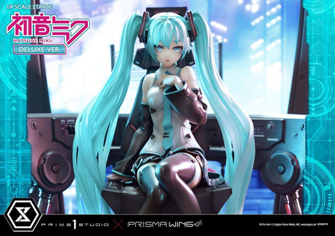 [Prime 1 Studio] Prisma Wing (PWPCL-07DX): Piapro Characters - Hatsune Miku 1/4 Statue (Deluxe Ver.)