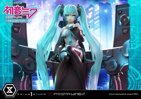 [Prime 1 Studio] Prisma Wing (PWPCL-07DX): Piapro Characters - Hatsune Miku 1/4 Statue (Deluxe Ver.)