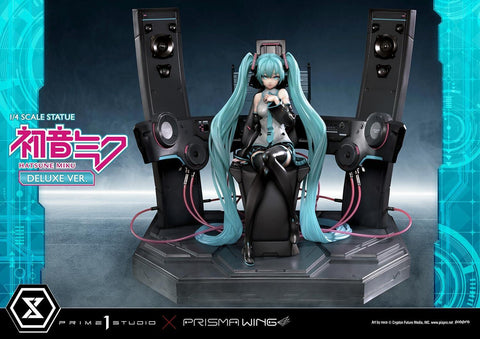 [Prime 1 Studio] Prisma Wing (PWPCL-07DX): Piapro Characters - Hatsune Miku 1/4 Statue (Deluxe Ver.)