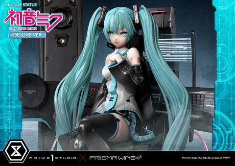 [Prime 1 Studio] Prisma Wing (PWPCL-07DX): Piapro Characters - Hatsune Miku 1/4 Statue (Deluxe Ver.)