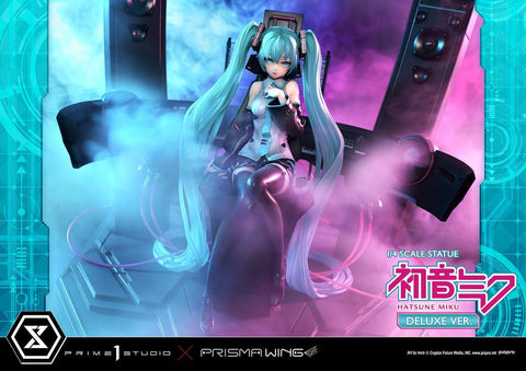 [Prime 1 Studio] Prisma Wing (PWPCL-07DX): Piapro Characters - Hatsune Miku 1/4 Statue (Deluxe Ver.)