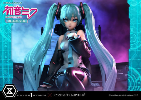 [Prime 1 Studio] Prisma Wing (PWPCL-07DX): Piapro Characters - Hatsune Miku 1/4 Statue (Deluxe Ver.)