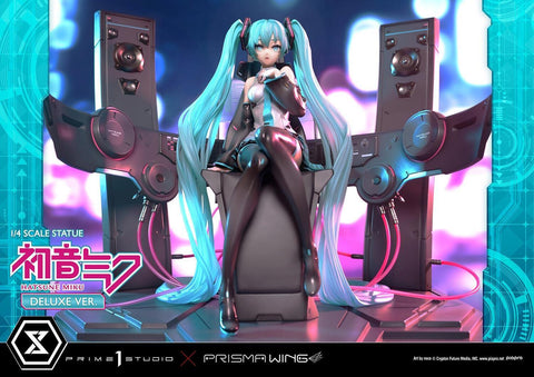 [Prime 1 Studio] Prisma Wing (PWPCL-07DX): Piapro Characters - Hatsune Miku 1/4 Statue (Deluxe Ver.)