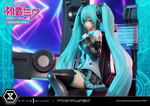 [Prime 1 Studio] Prisma Wing (PWPCL-07DX): Piapro Characters - Hatsune Miku 1/4 Statue (Deluxe Ver.)