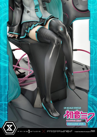 [Prime 1 Studio] Prisma Wing (PWPCL-07DX): Piapro Characters - Hatsune Miku 1/4 Statue (Deluxe Ver.)