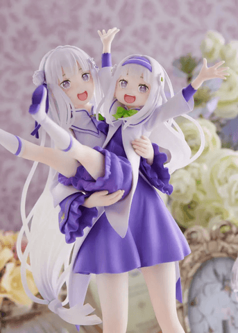[SEGA] S-Fire - Re:Zero kara Hajimeru Isekai Seikatsu - Emilia & Young Emilia 1/7 (Limited Edition)