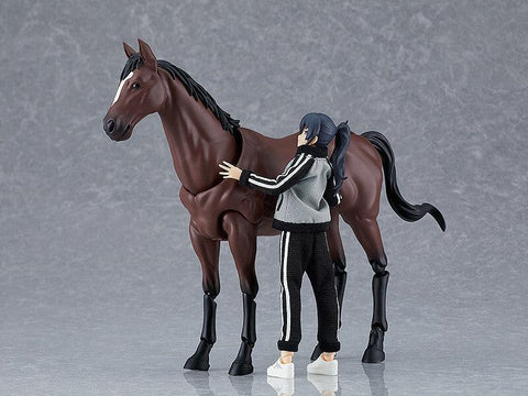 [Max Factory] Figma 597a: Wild Horse (Brown ver.)