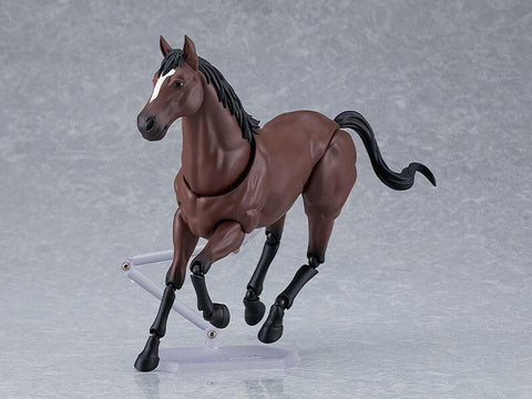 [Max Factory] Figma 597a: Wild Horse (Brown ver.)