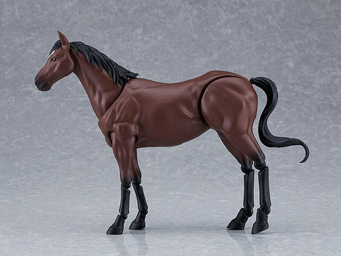 [Max Factory] Figma 597a: Wild Horse (Brown ver.)