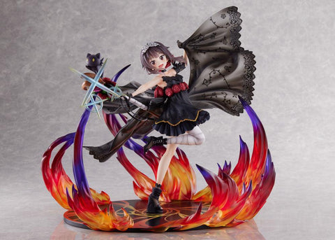 [FuRyu] F:NEX - Kono Subarashii Sekai ni Shukufuku o! - Chomusuke & Megumin 1/7 - Shikkoku no Bara Dress Ver. (Limited Edition)