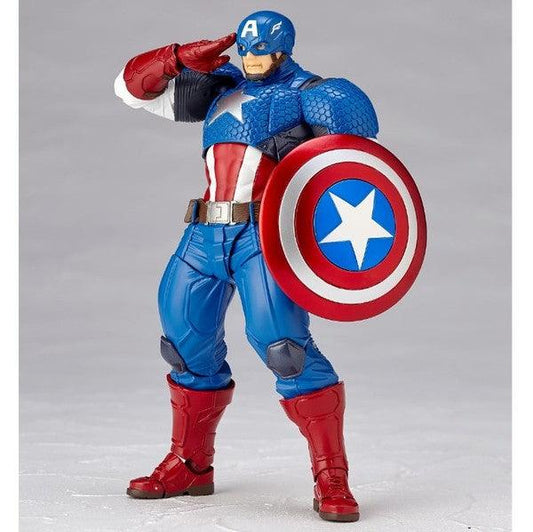 [Kaiyodo] Amazing Yamaguchi (No.007): Captain America (REISSUE) - TinyTokyoToys