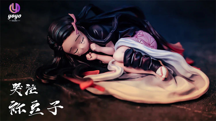 [YOYO-Studios] Demon Slayer: Kimetsu no Yaiba Resin Statue Scale Nezuko Fully Awakened Form & Crying Little Nezuko