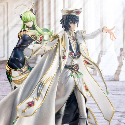 [MegaHouse] Precious G.E.M. Series:  Code Geass Hangyaku no Lelouch R2 - C.C. & Lelouch Vi Britannia Set (LIMITED EDITION) - TinyTokyoToys