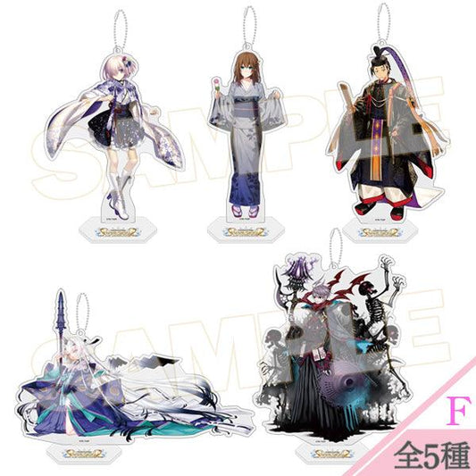 Fate/Grand Order Fes. 2022 ～7th Anniversary～ Illustration by Servant Acrylic Mascot F (5 types in total) - TinyTokyoToys