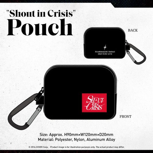 "Shout in Crisis" Pouch - TinyTokyoToys