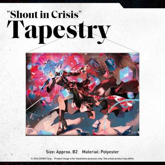 "Shout in Crisis" Tapestry - TinyTokyoToys