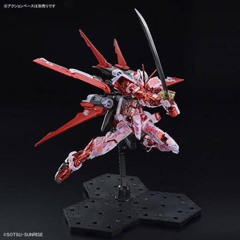 [Bandai] MG 1/100: Mobile Suit Gundam - MBF-P02 Gundam Astray Red Frame (Plating Frame, Clear Color ver.) GUNDAM BASE LIMITED