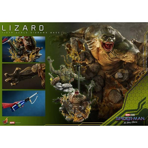 [Hot Toys] Movie Masterpiece: The Amazing Spider-Man 2 - The Amazing Spider-Man & Lizard (Diorama Base) Set