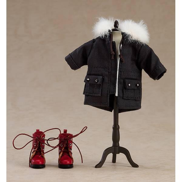 [Good Smile Company] Nendoroid Doll: Warm Set Boots & Mod Coat - Black Color Ver.