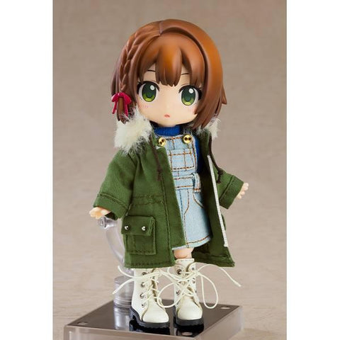 [Good Smile Company] Nendoroid Doll: Warm Set Boots & Mod Coat - Khaki Color Ver.