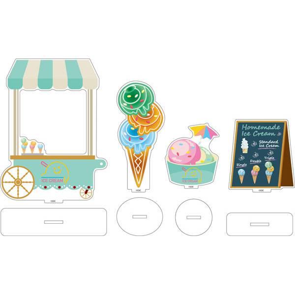 [Good Smile Company] Nendoroid More: Acrylic Stand Decorations - Ice Cream Shop