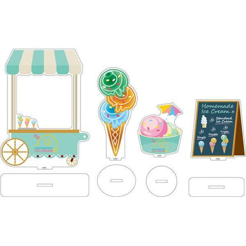 [Good Smile Company] Nendoroid More: Acrylic Stand Decorations - Ice Cream Shop