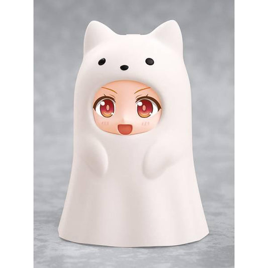 [Good Smile Company] Nendoroid More: Kigurumi Face Parts Case - Ghost Cat (White&Black) - TinyTokyoToys