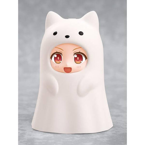 [Good Smile Company] Nendoroid More: Kigurumi Face Parts Case - Ghost Cat (White&Black)