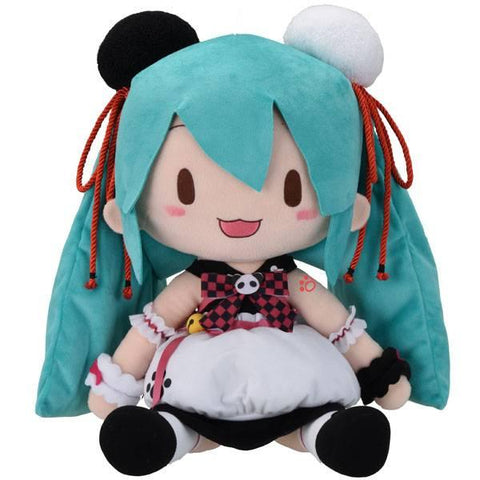 [SEGA] Piapro Characters: Hatsune Miku - Fuwa Fuwa Nuigurumi - Panda Buns (LL Size)