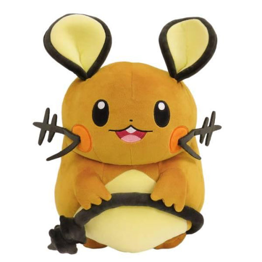 [SAN-EI] Pokemon Plush: POTEHAGU CUSHION - Dedenne - TinyTokyoToys